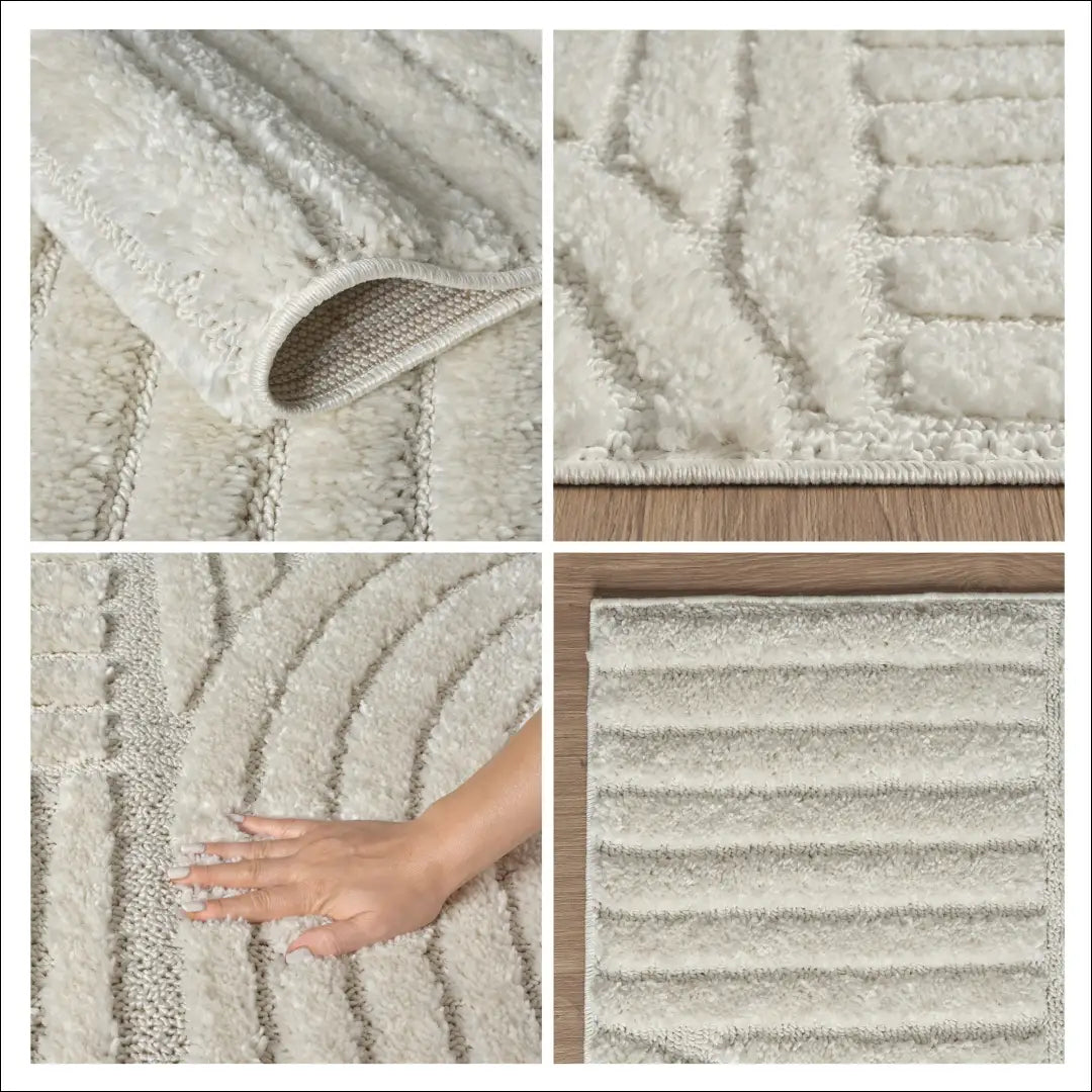 Kilimas RU1283 - €244 Save 50% __label:Pristatymas 1-2 d.d., color-kremas, kilimai, material-polipropilenas, over-200