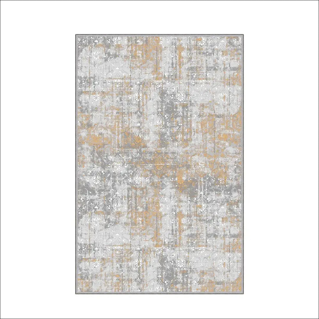 Kilimas RU1419 - €58 Save 50% 50-100, __label:Pristatymas 1-2 d.d., color-geltona, color-pilka, Dydis-140-x-200-cm 140