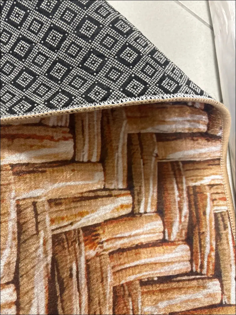 Kilimas RU1423 - €41 Save 50% 25-50, __label:Pristatymas 1-2 d.d., color-ruda, kilimai, material-aksomas 140 cm x 190