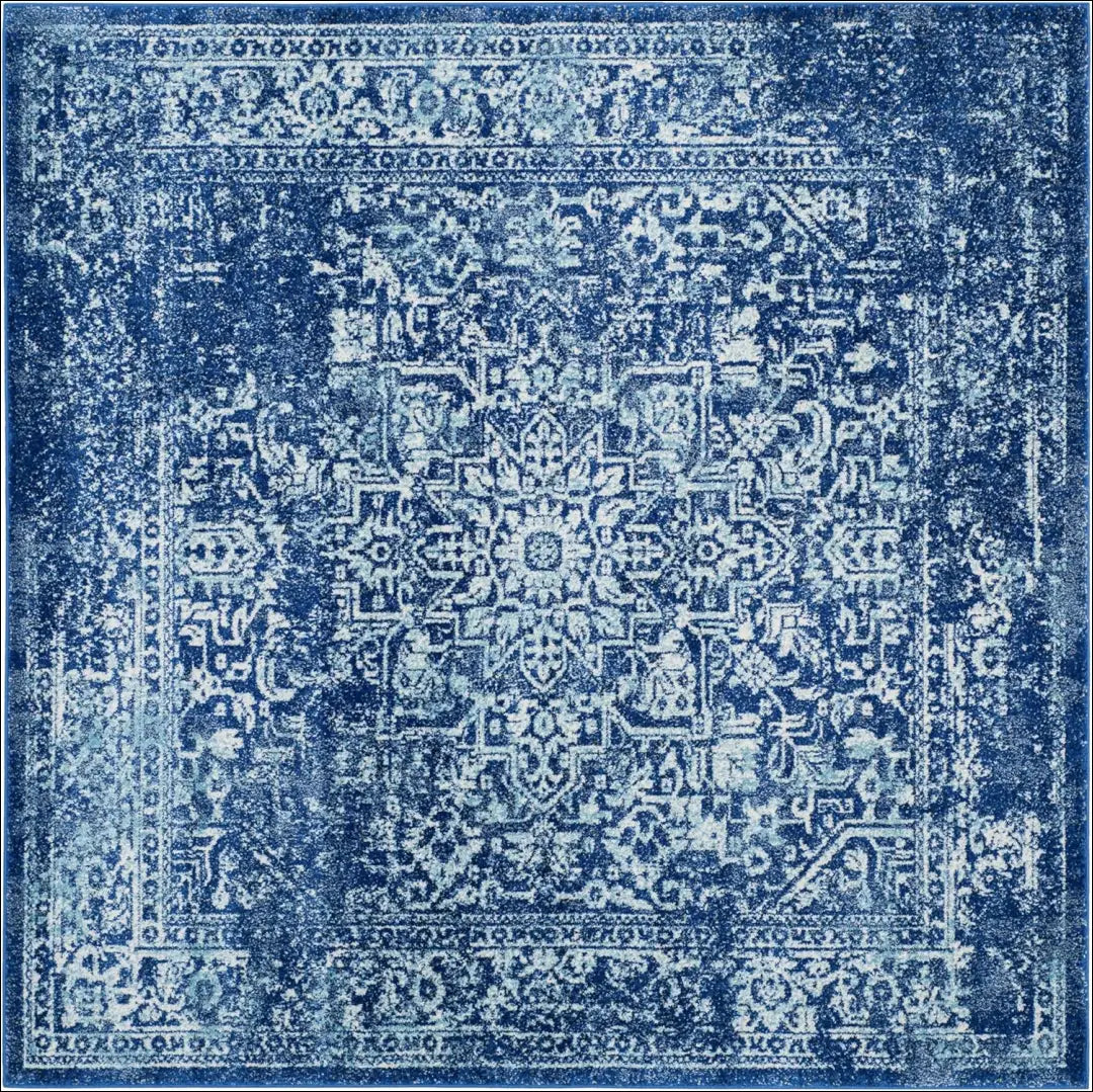 Kilimas RU1440 - €160 Save 50% 100-200, __label:Pristatymas 1-2 d.d., color-melyna, kilimai, material-polipropilenas