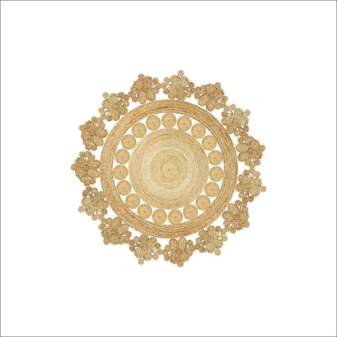 Kilimas RU1512 - €48 Save 50% 25-50, __label:Pristatymas 1-2 d.d., color-balta, color-ruda, Dydis-160-cm-skersmuo 170