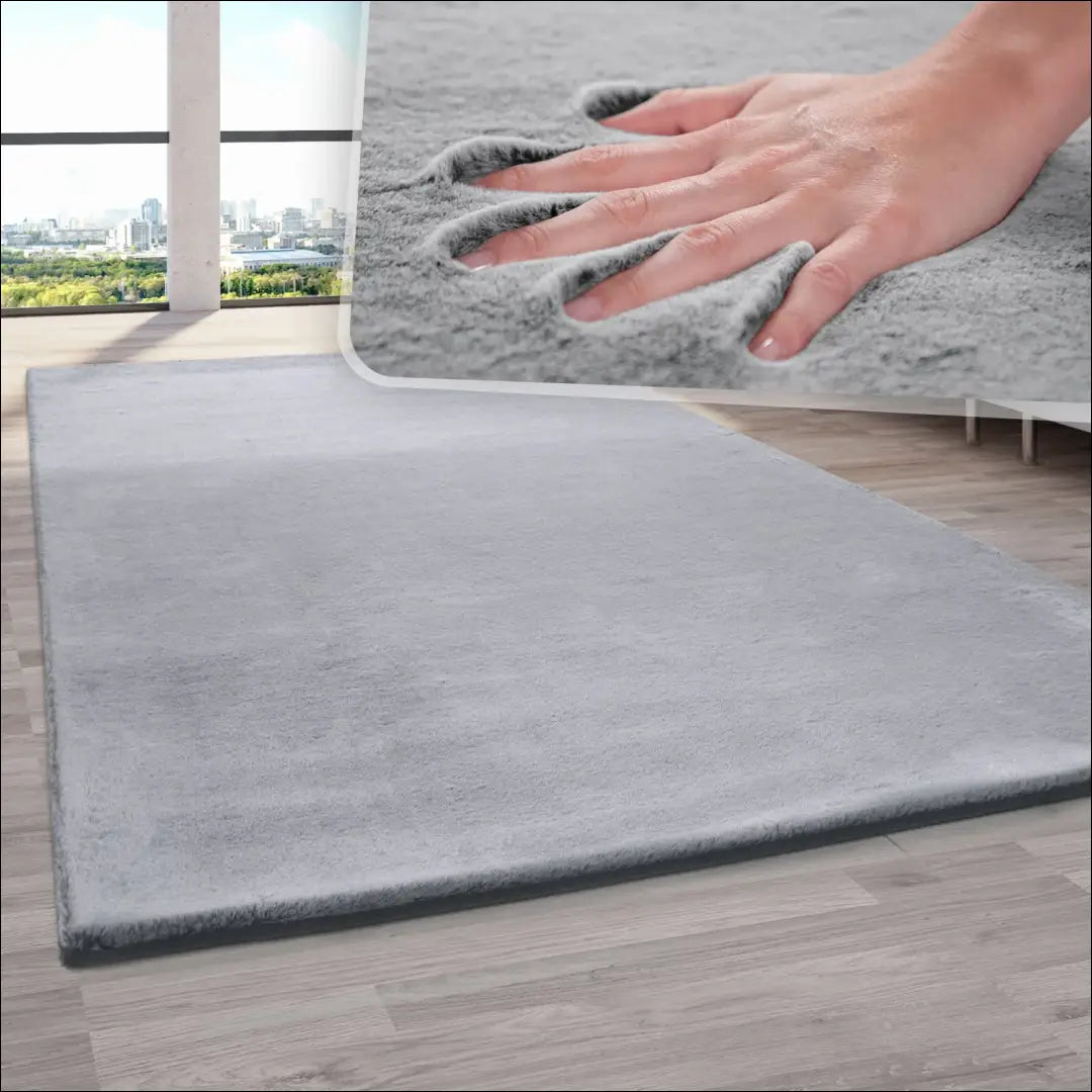 Kilimas RU1522 - €42 Save 50% 25-50, __label:Pristatymas 1-2 d.d., color-pilka, Dydis-80-x-150-cm, Dydis-80x150cm 80 cm