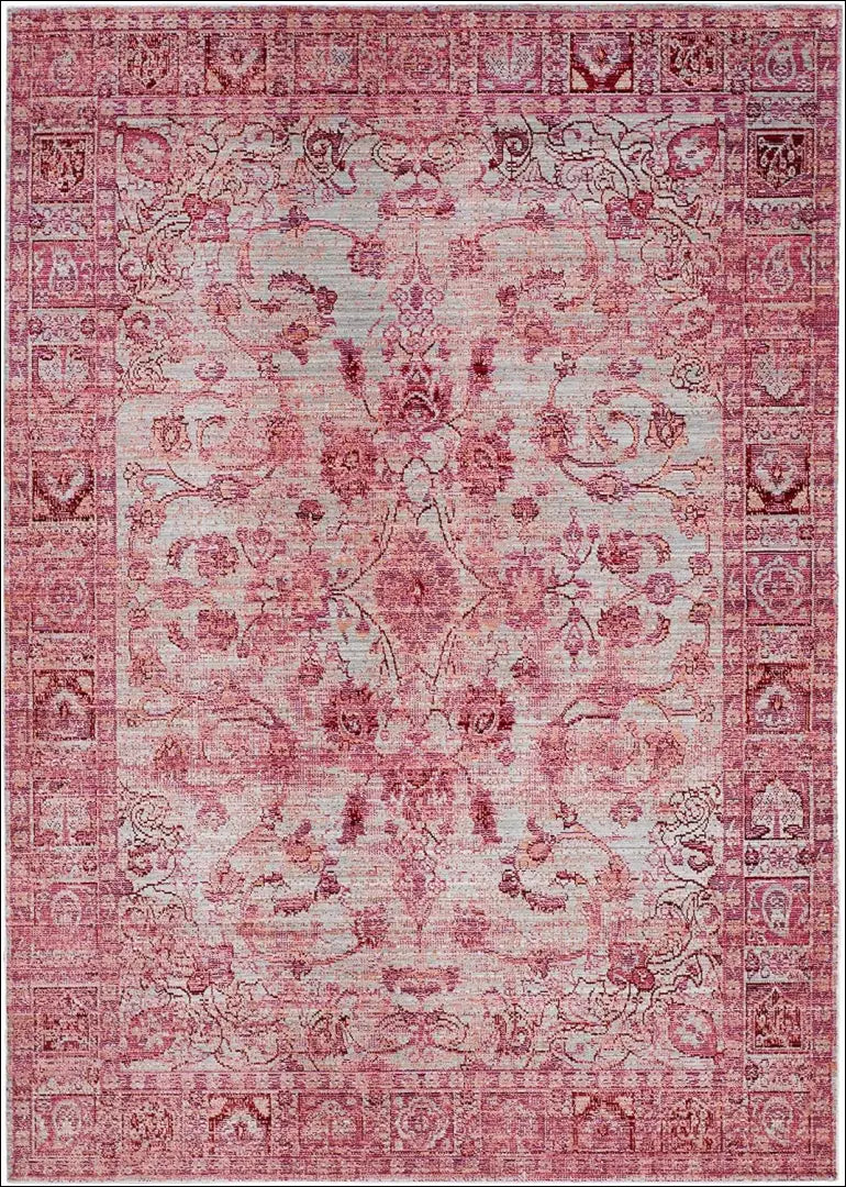 Kilimas RU1559 - €158 Save 50% 100-200, __label:Pristatymas 1-2 d.d., color-pilka, color-rozine, Dydis-160-x-230-cm 160