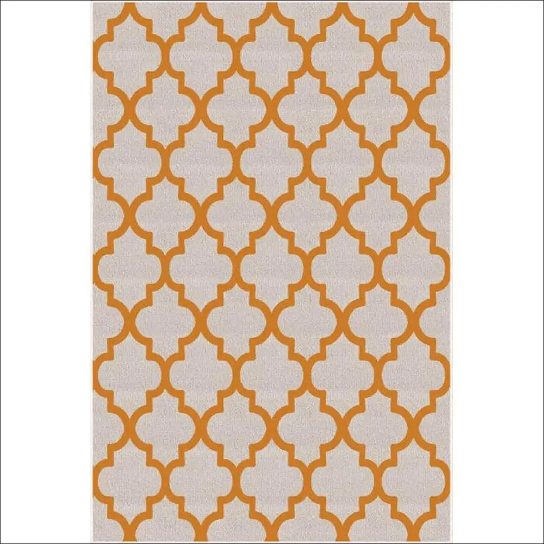 Kilimas RU408 - €54 Save 55% 50-100, __label:Pristatymas 1-2 d.d., color-oranzine, color-pilka, kilimai Kilimai | Namų