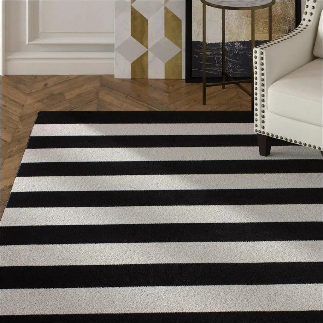 Kilimas RU428 - €126 Save 55% 100-200, __label:Pristatymas 1-2 d.d., color-balta, color-juoda, material-poliesteris