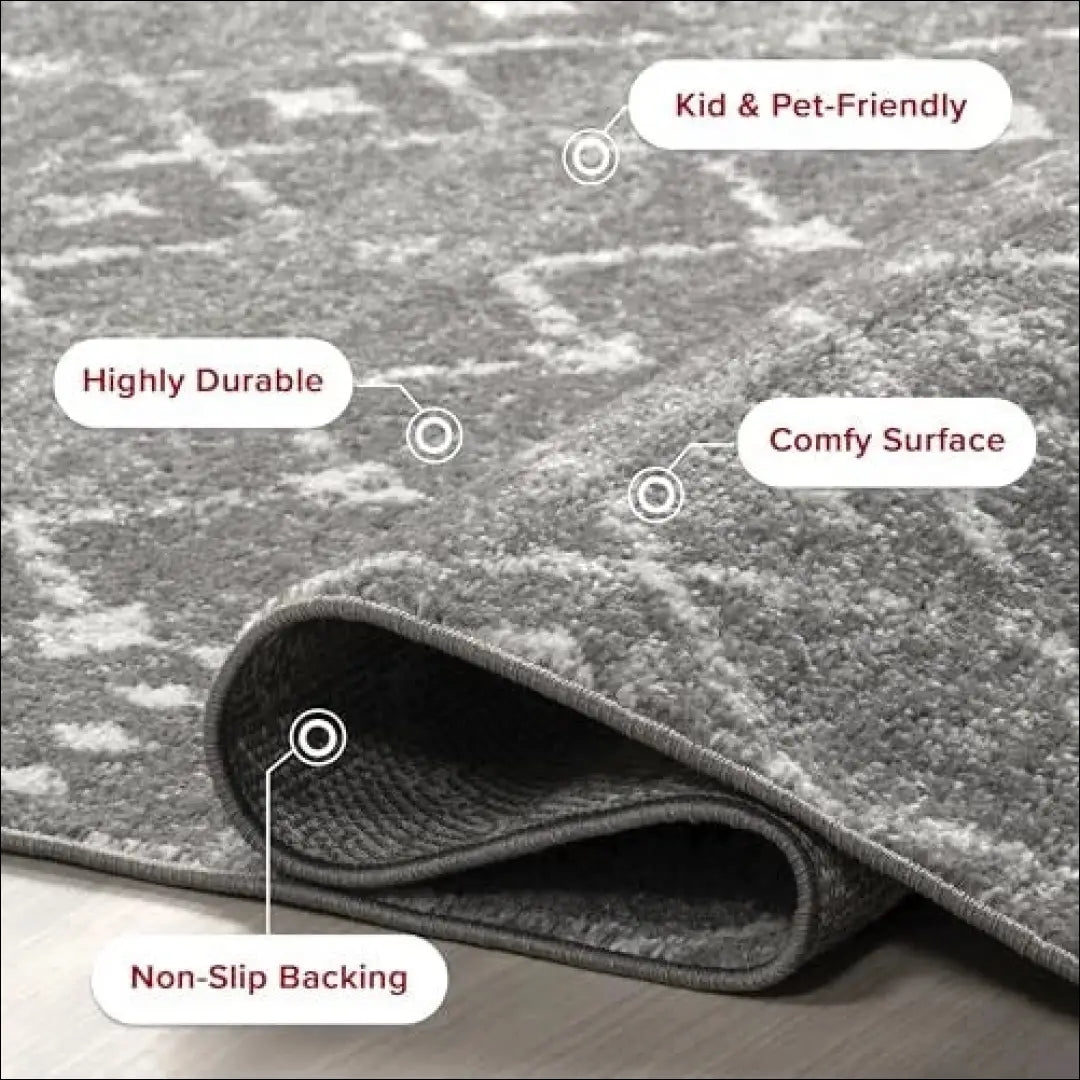 Kilimas RU834 - €46 Save 60% 25-50, __label:Pristatymas 1-2 d.d., color-pilka, kilimai, material-polipropilenas 120 cm