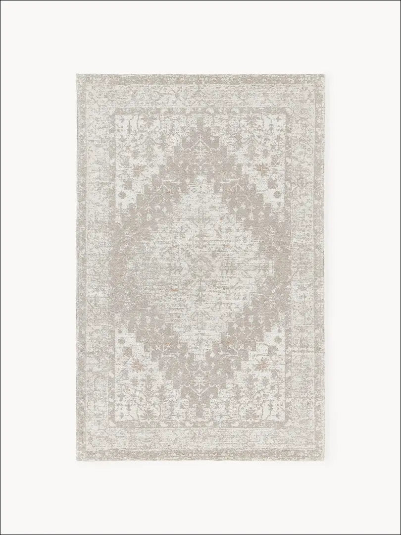 Kilimas RU859 - €84 Save 55% 50-100, __label:Pristatymas 1-2 d.d., color-kremas, color-pilka, kilimai 120 cm x 180