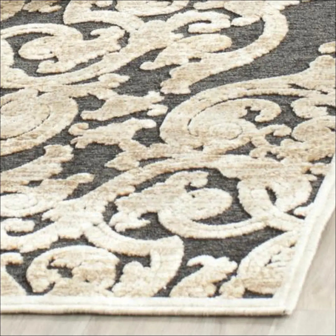 Kilimas RU908 - €63 Save 50% 50-100, __label:Pristatymas 1-2 d.d., color-pilka, color-smelio, kilimai 60 cm x 245