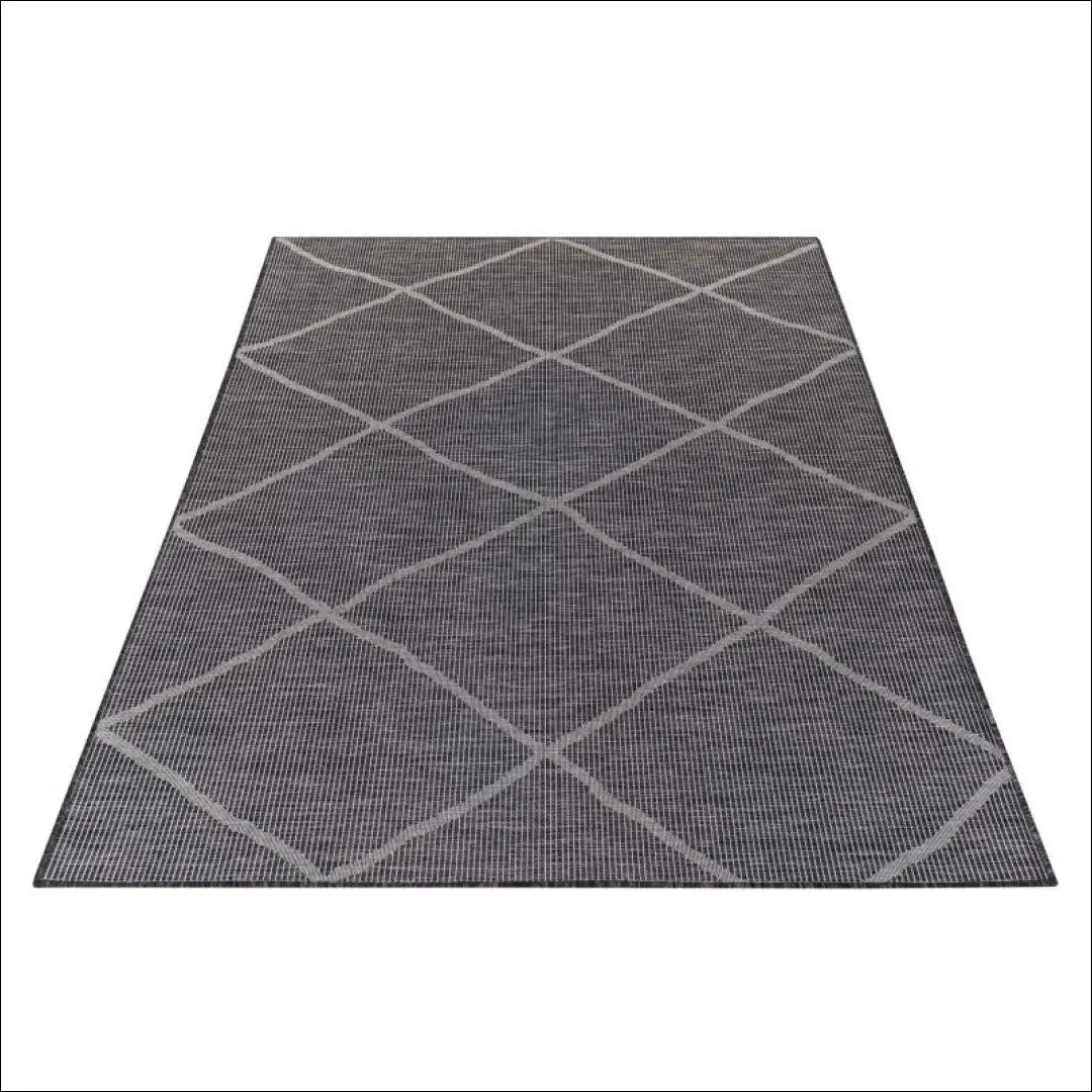 Kilimas RU910 - €19 Save 50% __label:Pristatymas 1-2 d.d., color-pilka, kilimai, lauko, material-polipropilenas 60 cm x