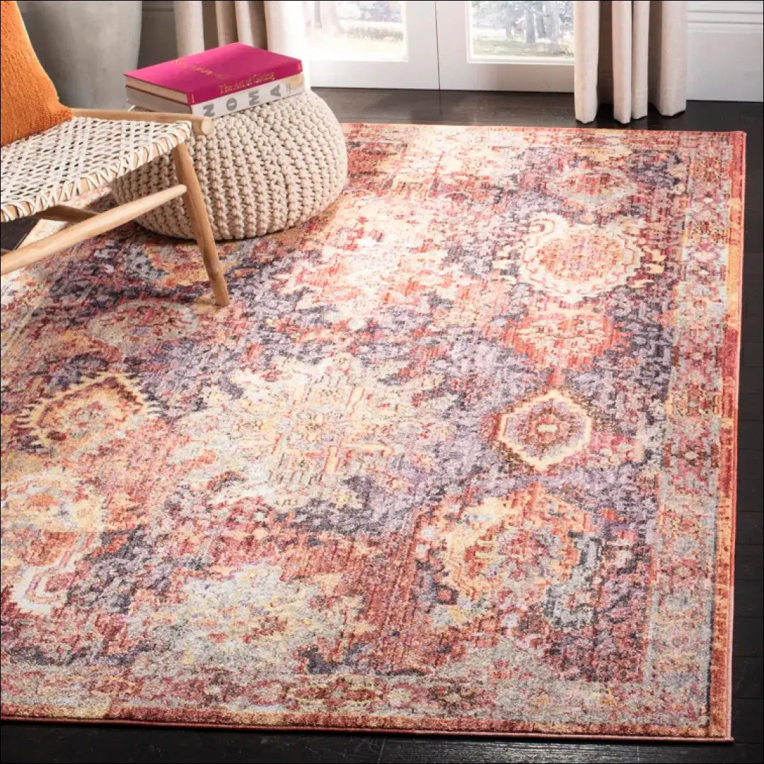 Kilimas RU958 - €64 Save 50% 50-100, __label:Pristatymas 1-2 d.d., color-marga, color-margas, color-raudona 120 cm x