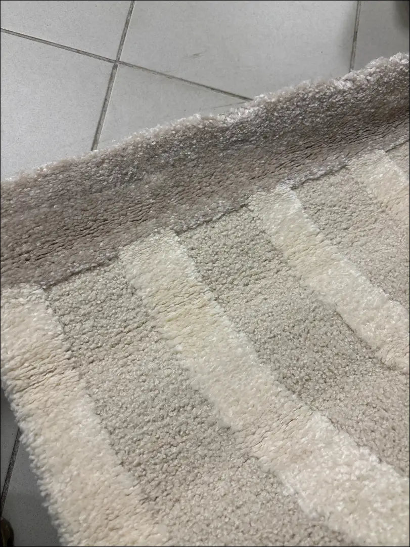 Kilimas RU963 - €59 Save 50% 50-100, __label:Pristatymas 1-2 d.d., color-kremas, color-smelio, kilimai 120 cm x 170