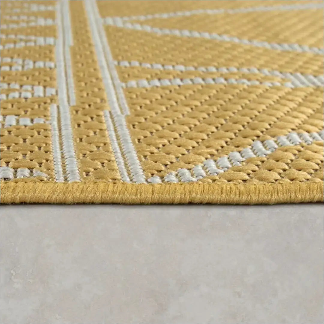 Kilimas RU971 - €40 Save 50% 25-50, __label:Pristatymas 1-2 d.d., color-geltona, kilimai, lauko 120 cm x 160 / Geltona