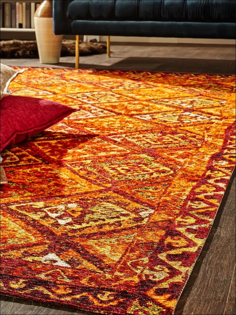 Kilimas RU973 - €44 Save 50% 25-50, __label:Pristatymas 1-2 d.d., color-marga, color-margas, color-oranzine 75 cm x 165