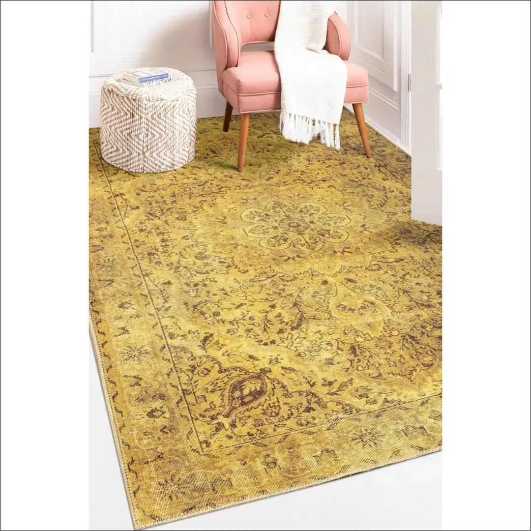 Kilimas RU978 - €140 Save 50% 100-200, __label:Pristatymas 1-2 d.d., color-geltona, kilimai, material-poliesteris 150