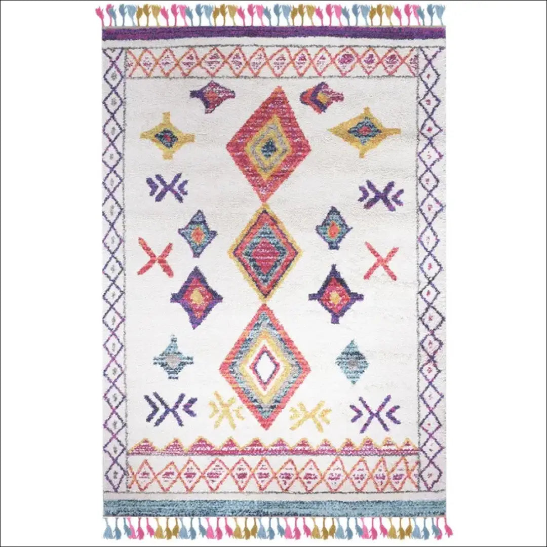 Kilimas RU983 - €34 Save 50% 25-50, __label:Pristatymas 1-2 d.d., color-kremas, color-marga, color-margas 80 cm x 150