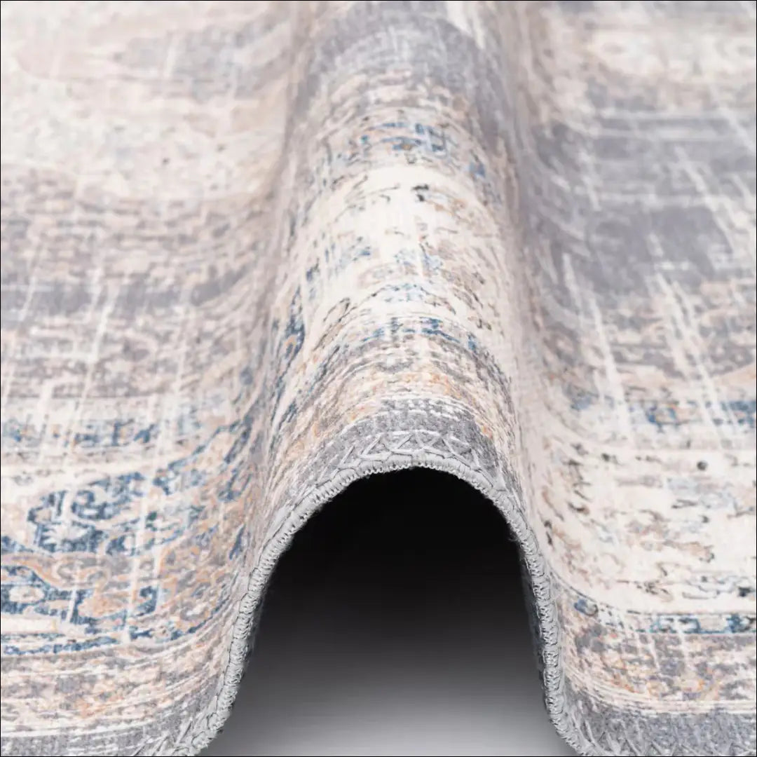 Kilimas RU996 - €42 Save 50% 25-50, __label:Pristatymas 1-2 d.d., color-pilka, color-smelio, Dydis-80-x-150-cm 80 cm x