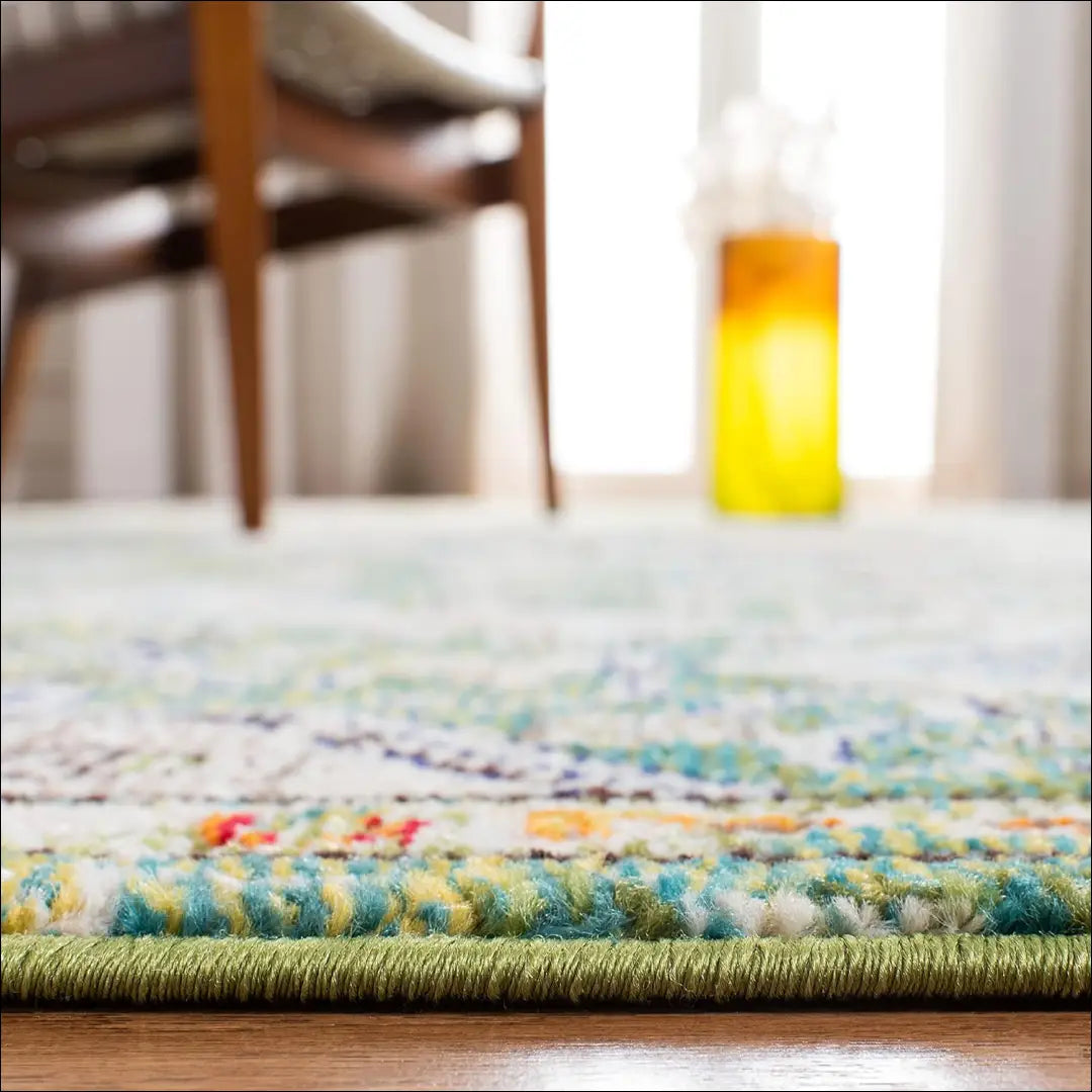 Kilimėlis RU1188 - €28 Save 50% 25-50, __label:Pristatymas 1-2 d.d., color-turkis, color-zalia, kilimai 60 cm x 130