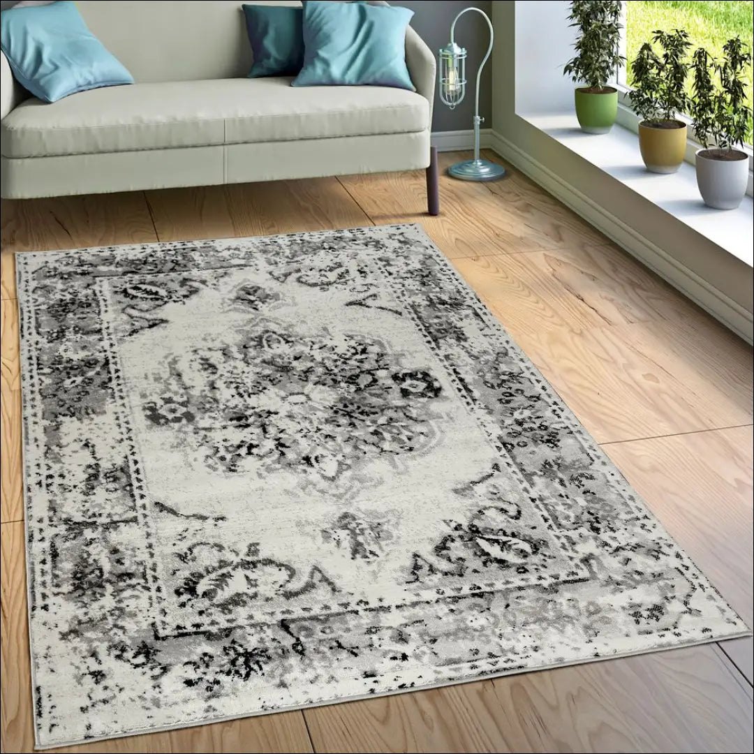 Kilimėlis RU1629 - €18 Save 50% __label:Pristatymas 1-2 d.d., color-pilka, Dydis-60-x-100-cm, Dydis-60x100cm, kilimai