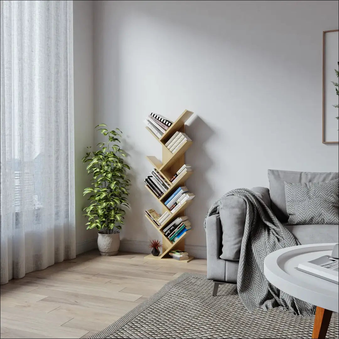 Knygų lentyna SI1946 - €27 Save 50% 25-50, __label:Pristatymas 1-2 d.d., biuro-baldai, biuro-lentynos, color-ruda €25