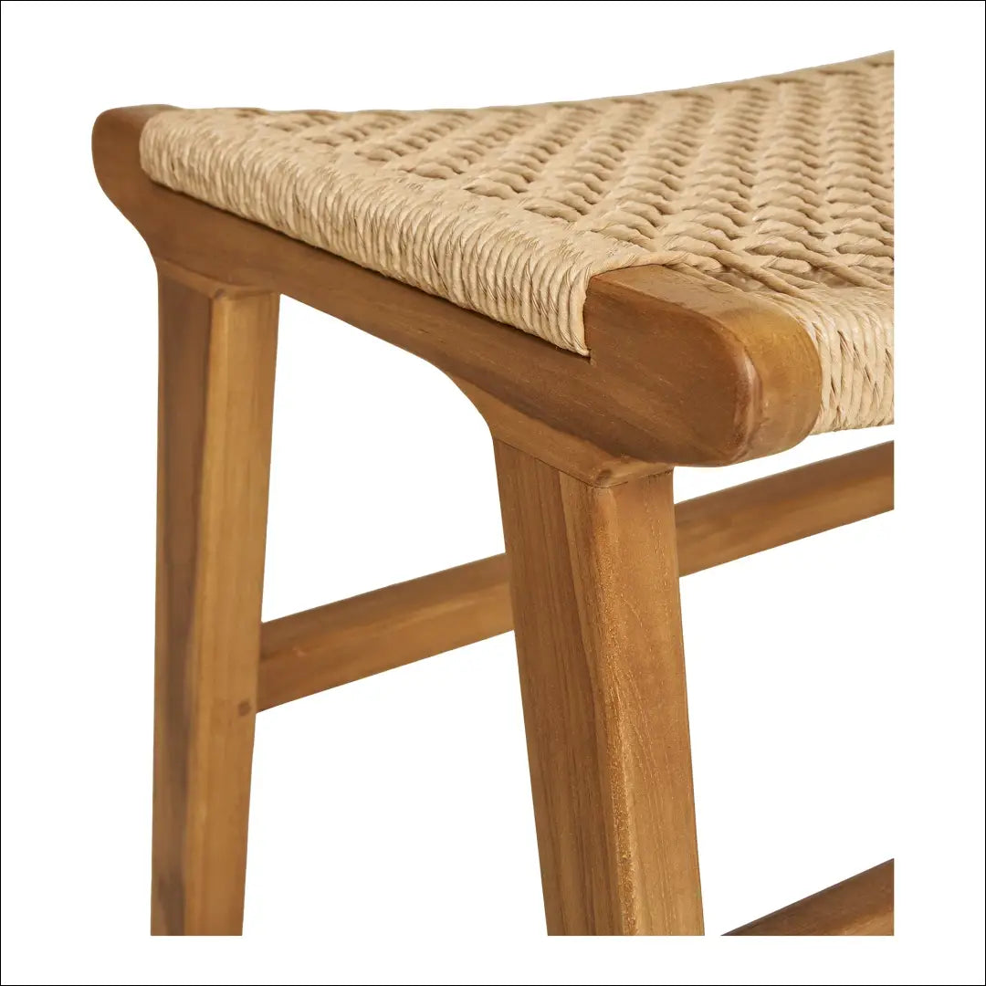 Kojų atrama tikmedžio natūrali 60x40x42 cm RD269 - €220 Save 15% __label:Pristatymas 5-14 d.d., Natūrali, nordic,