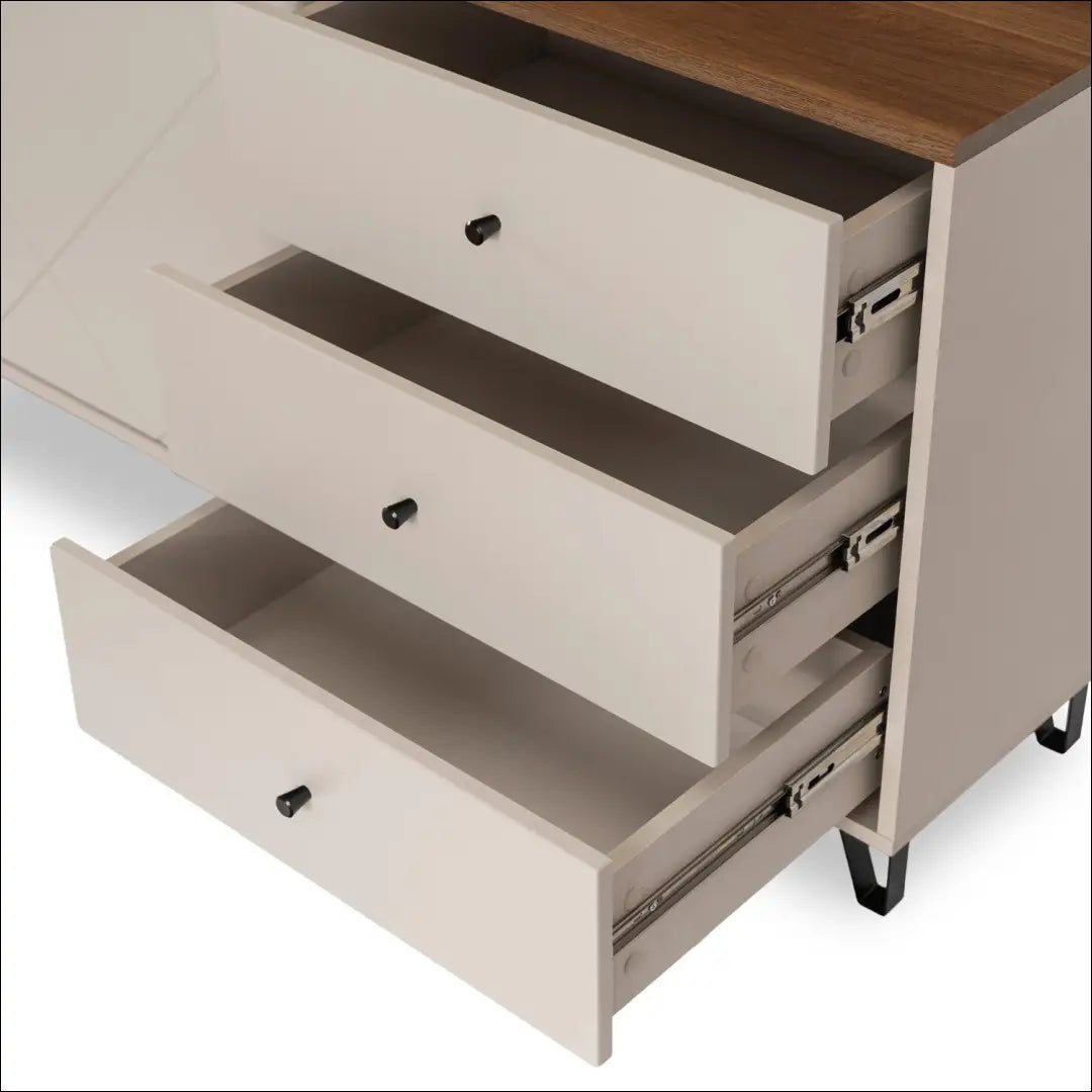 Komoda 183 cm kašmyro/Castello ąžuolo spalvos TE2534 - €286.94 Save 15% __label:Pristatymas 5-14 d.d., Newelite