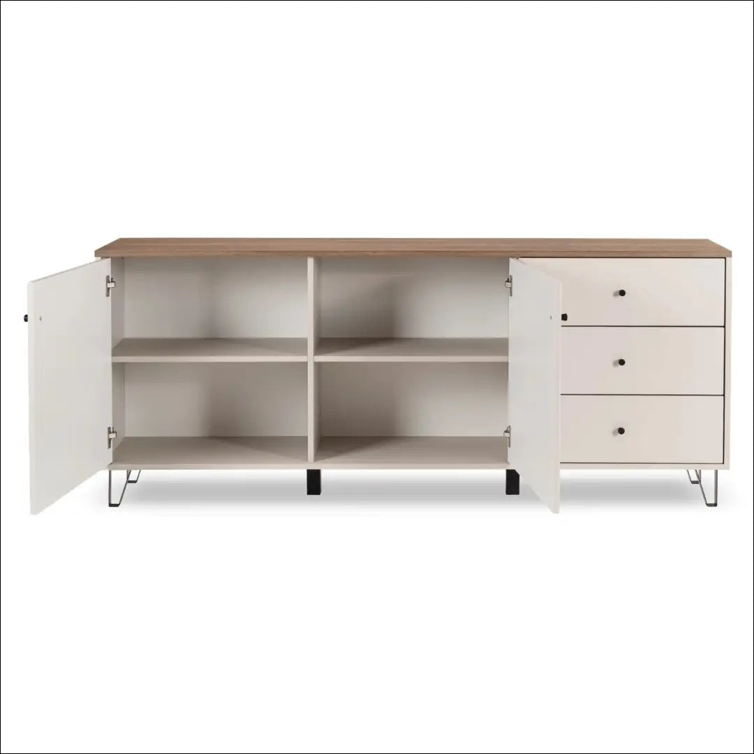 Komoda 183 cm kašmyro/Castello ąžuolo spalvos TE2534 - €286.94 Save 15% __label:Pristatymas 5-14 d.d., Newelite