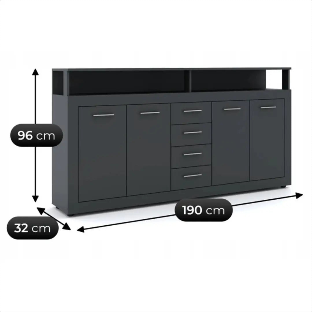 Komoda 190 cm TE1196 - €243 Save 15% __label:Pristatymas 5-14 d.d., elite, Komody, over-200, uzsakomi Virš €200 | Namų