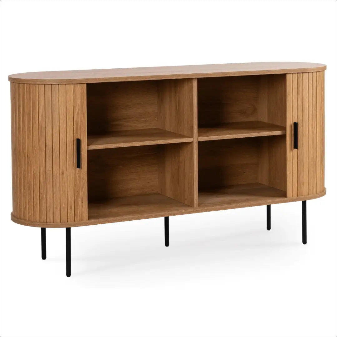 Komoda 2 durų ąžuolo spalvos 140 cm TE325 - €308 Save 15% __label:Pristatymas 5-14 d.d., elite, over-200, uzsakomi,
