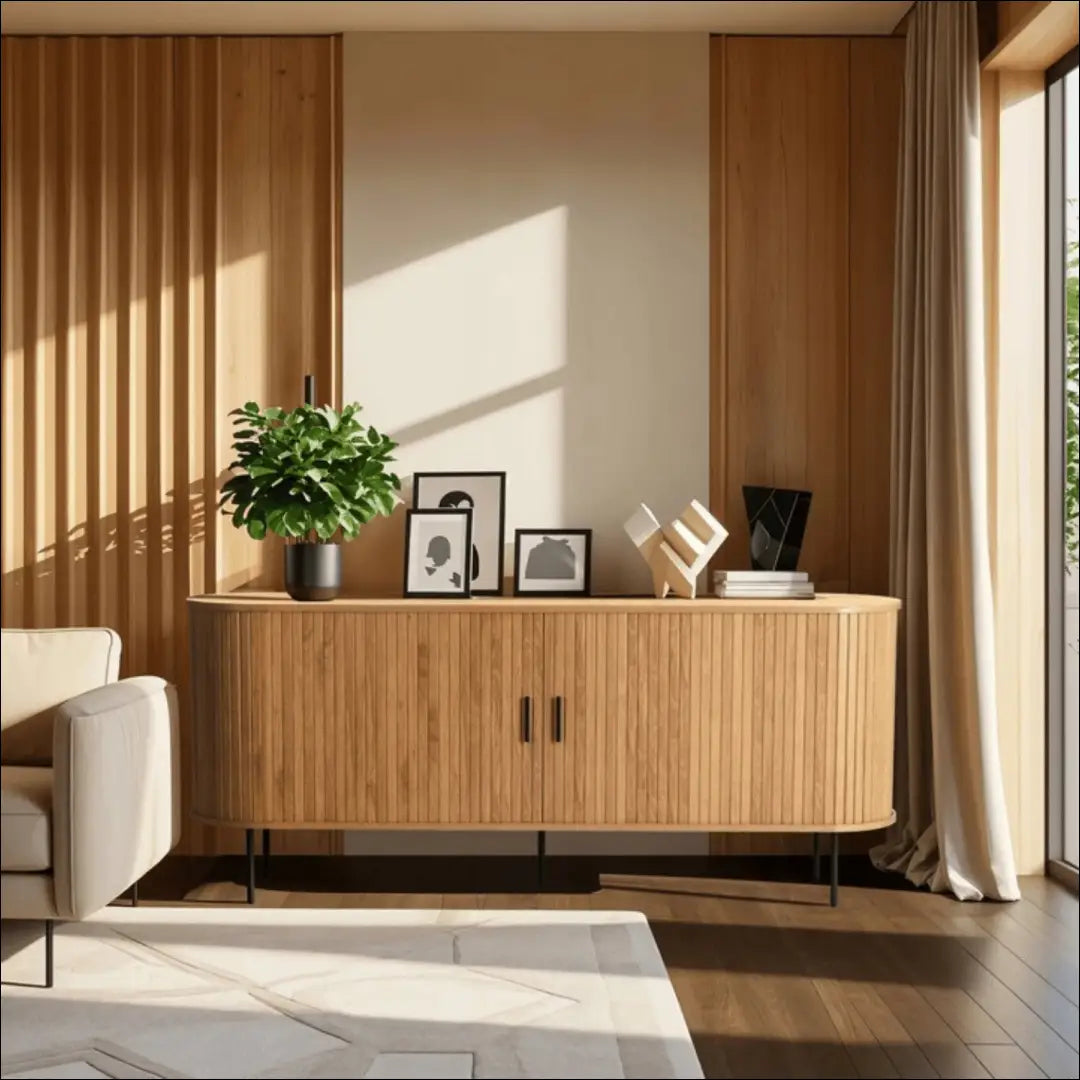 Komoda 2 durų ąžuolo spalvos 180 cm TE609 - €376 Save 15% __label:Pristatymas 5-14 d.d., elite, over-200, uzsakomi,