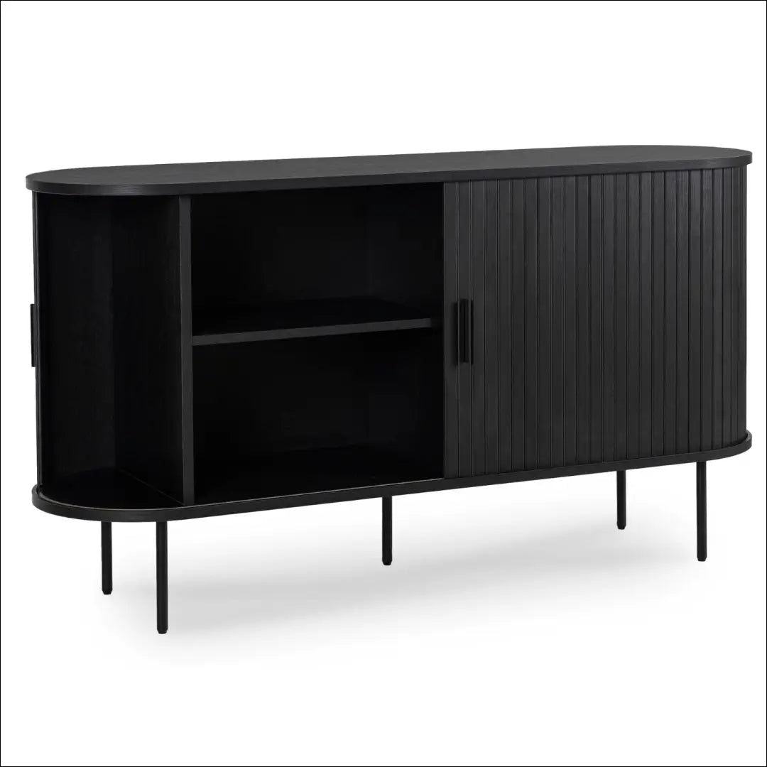Komoda 2 durų juodos spalvos TE326 - €308 Save 15% __label:Pristatymas 5-14 d.d., elite, over-200, uzsakomi, uzsakomi