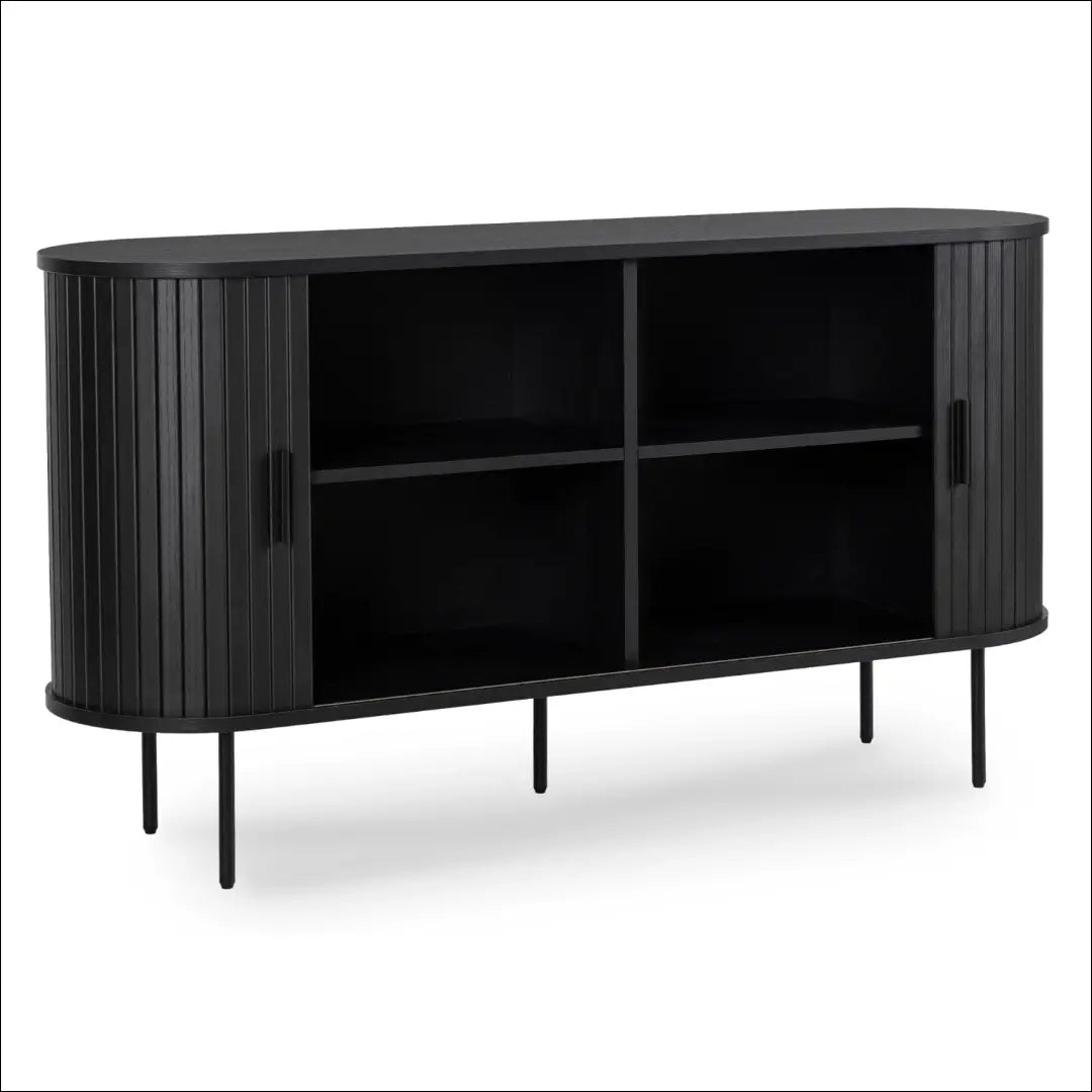 Komoda 2 durų juodos spalvos TE326 - €308 Save 15% __label:Pristatymas 5-14 d.d., elite, over-200, uzsakomi, uzsakomi