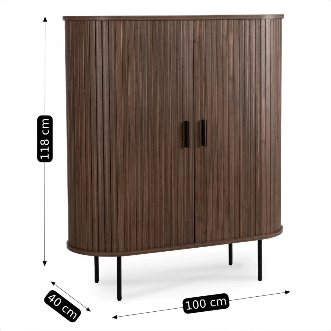 Komoda 2 durų riešuto spalvos 100 cm TE1055 - €352 Save 15% __label:Pristatymas 5-14 d.d., elite, over-200, uzsakomi,