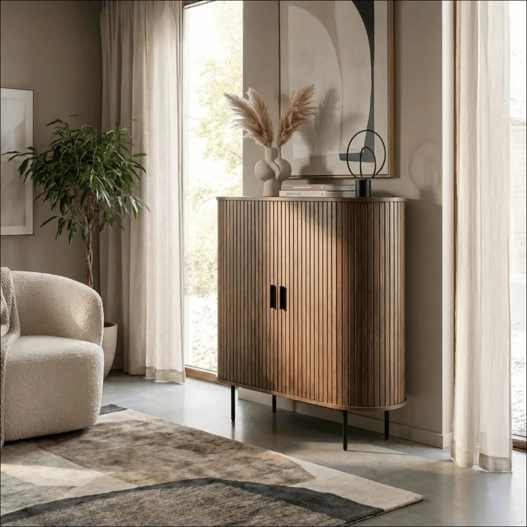 Komoda 2 durų riešuto spalvos 100 cm TE1055 - €352 Save 15% __label:Pristatymas 5-14 d.d., elite, over-200, uzsakomi,