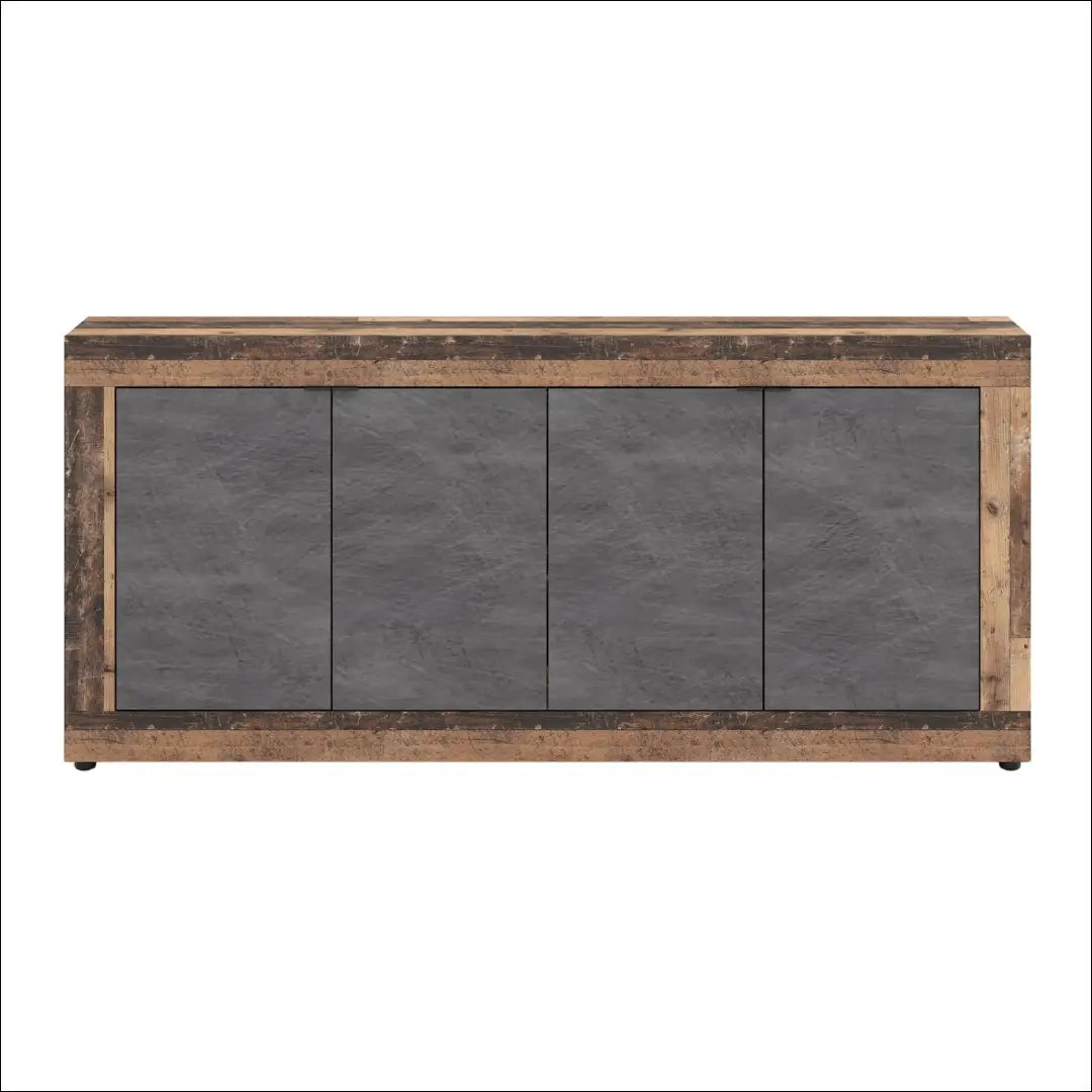 Komoda ąžuolo spalvos / grafito 180 cm TE1197 - €201 Save 15% __label:Pristatymas 5-14 d.d., elite, Komody, over-200,