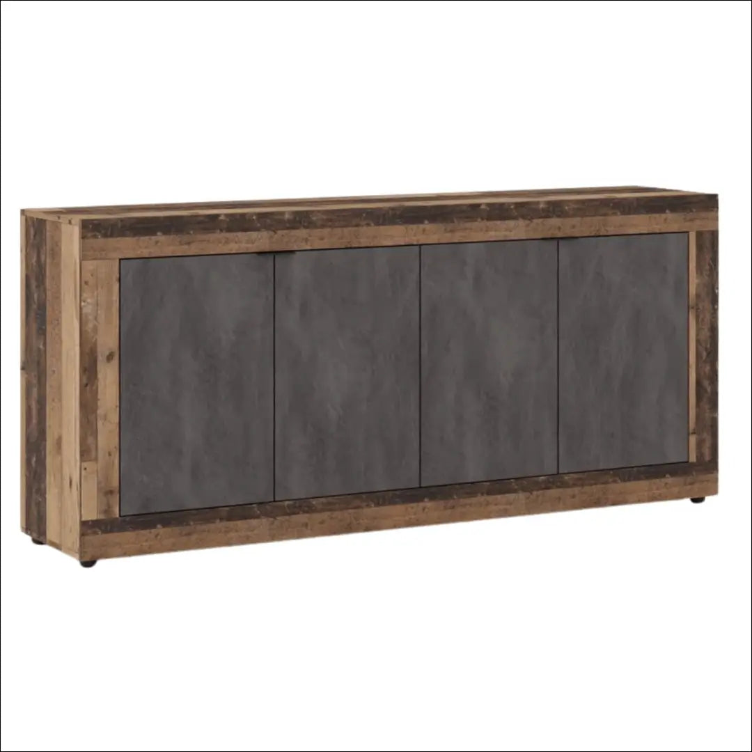 Komoda ąžuolo spalvos / grafito 180 cm TE1197 - €201 Save 15% __label:Pristatymas 5-14 d.d., elite, Komody, over-200,