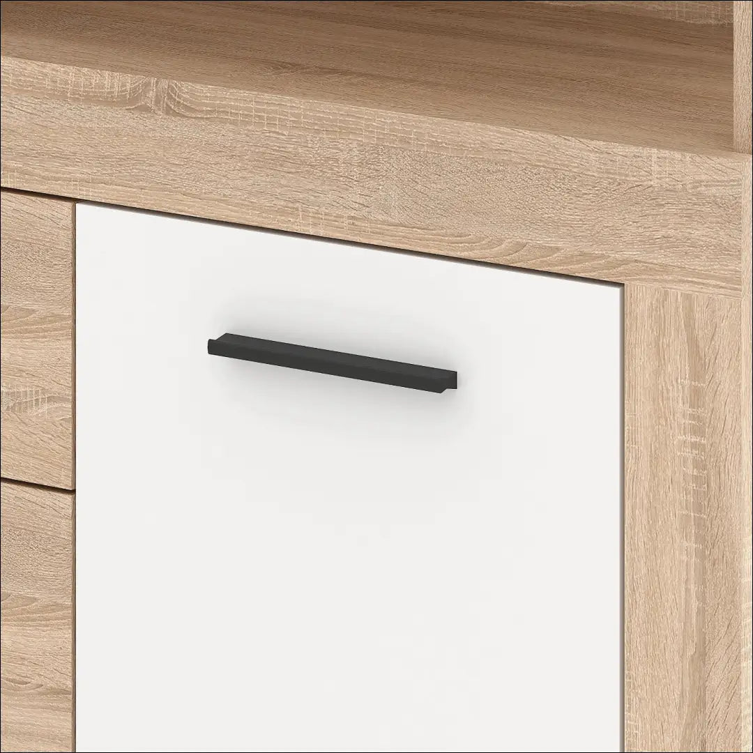 Komoda baltos spalvos / ąžuolo 119,5 cm TE1160 - €145 Save 15% 100-200, __label:Pristatymas 5-14 d.d., elite, Komody,