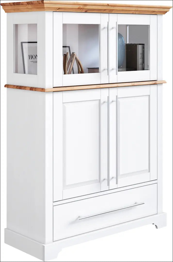 Komoda/Indauja SI2303 - €270 Save 50% __label:Pristatymas 1-2 d.d., color-balta, color-ruda, indaujos, komodos Virš