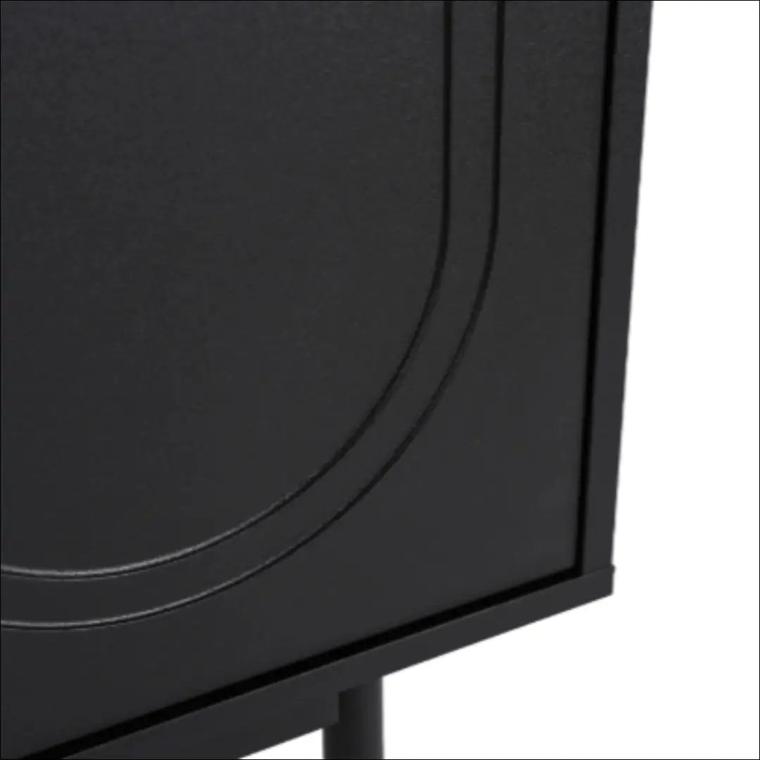Komoda juodos spalvos 155 cm TE783 - €354 Save 15% __label:Pristatymas 5-14 d.d., elite, Meble skrzyniowe, over-200,