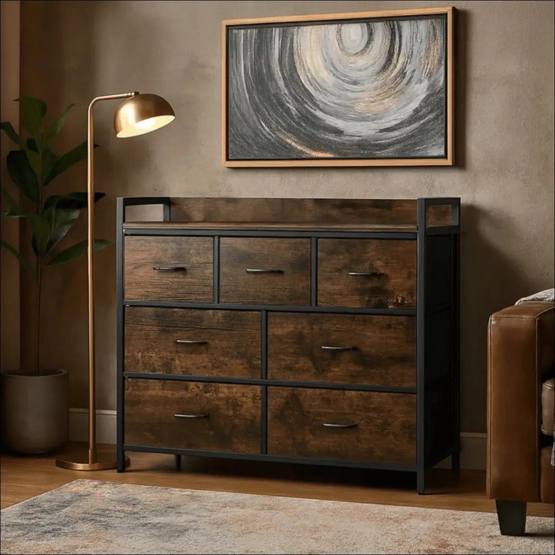 Komoda juodos spalvos / ąžuolo 98 cm TE1104 - €103 Save 15% 100-200, __label:Pristatymas 5-14 d.d., elite, uzsakomi,