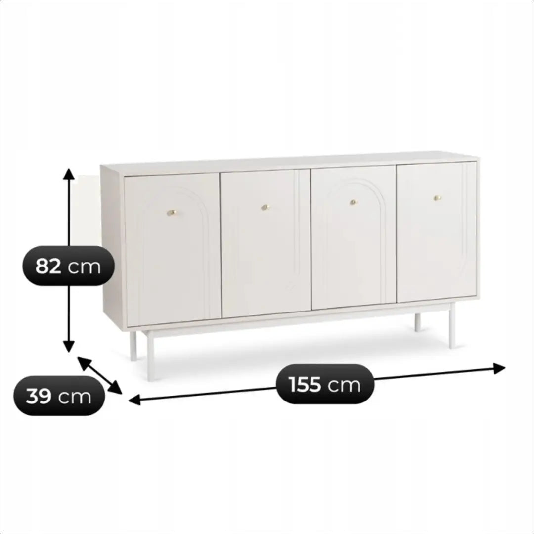 Komoda kašmyro spalvos 155 cm TE976 - €366 Save 15% __label:Pristatymas 5-14 d.d., elite, Meble skrzyniowe, over-200,