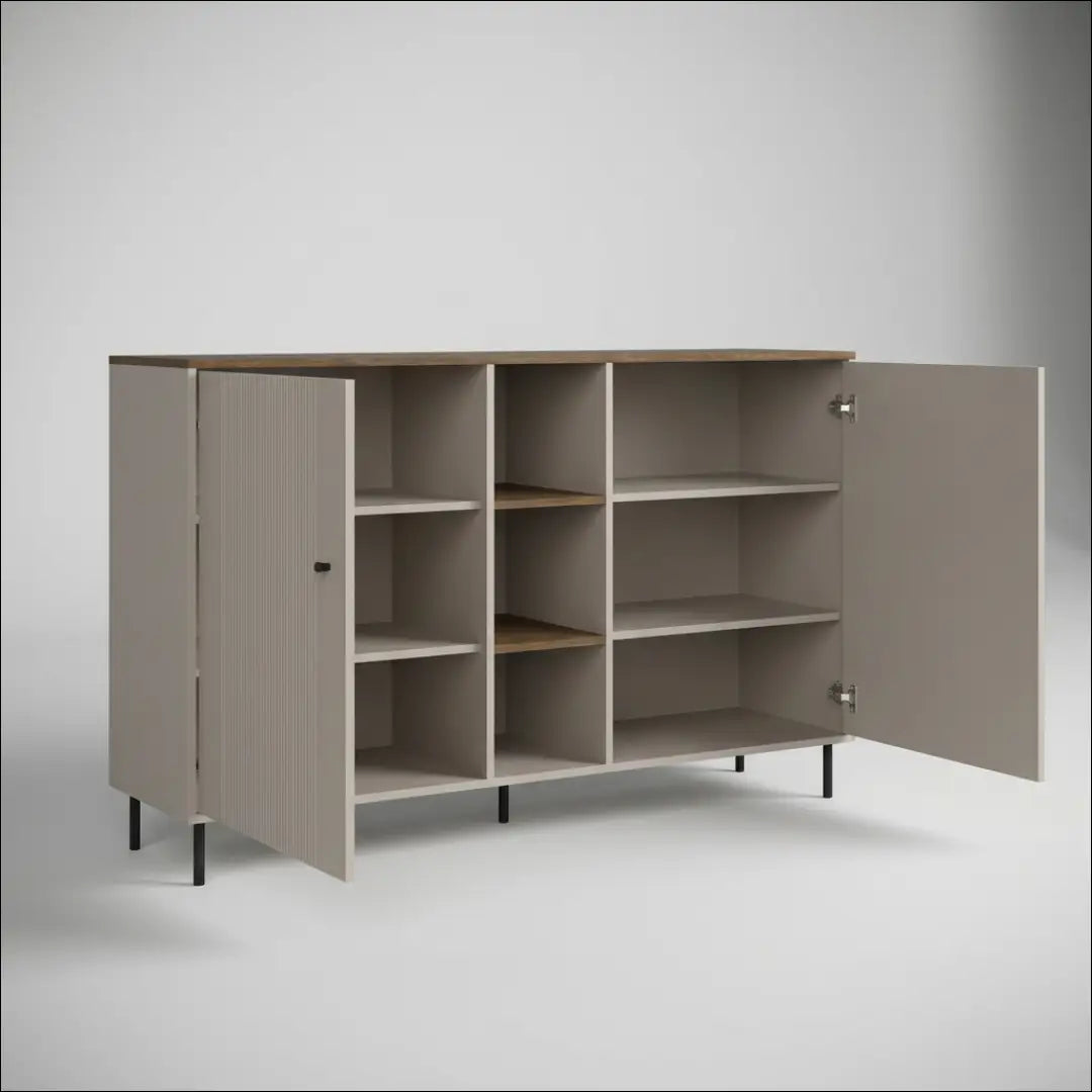 Komoda kašmyro spalvos su 2 durelėmis KM003 - €242 Save 15% __label:Pristatymas 5-14 d.d., over-200, uzsakomi komodos