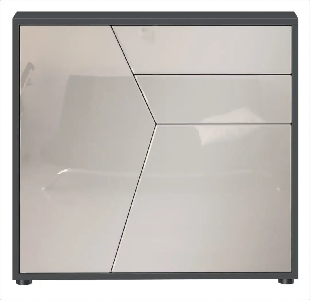 Komoda SI1292 - €81 Save 55% 50-100, __label:Pristatymas 1-2 d.d., color-pilka, color-smelio, material-mediena €50