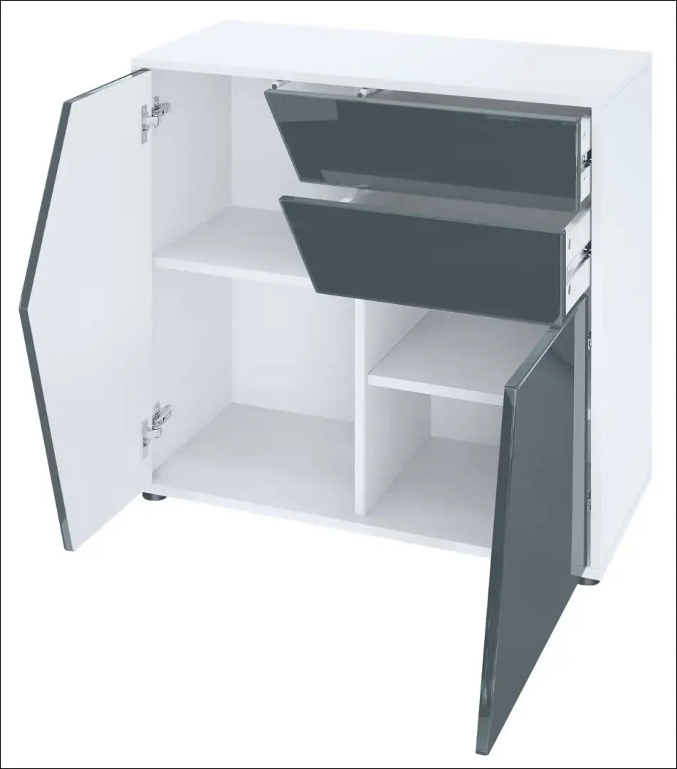 Komoda SI1292 - €81 Save 55% 50-100, __label:Pristatymas 1-2 d.d., color-pilka, color-smelio, material-mediena €50