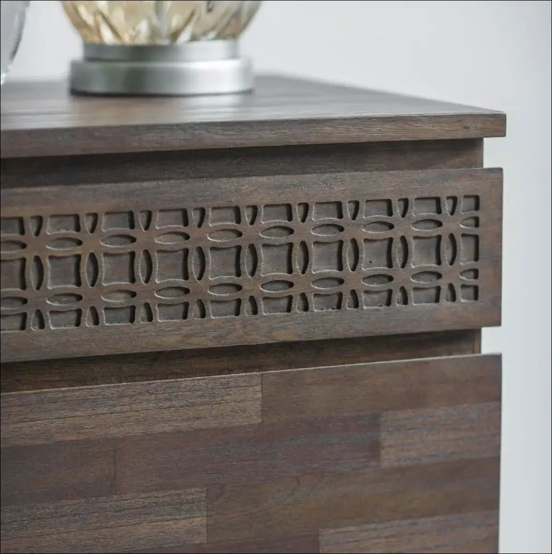 Komoda SI1506 - €304 Save 60% __label:Pristatymas 1-2 d.d., color-ruda, komodos, material-medzio-masyvas, miegamojo