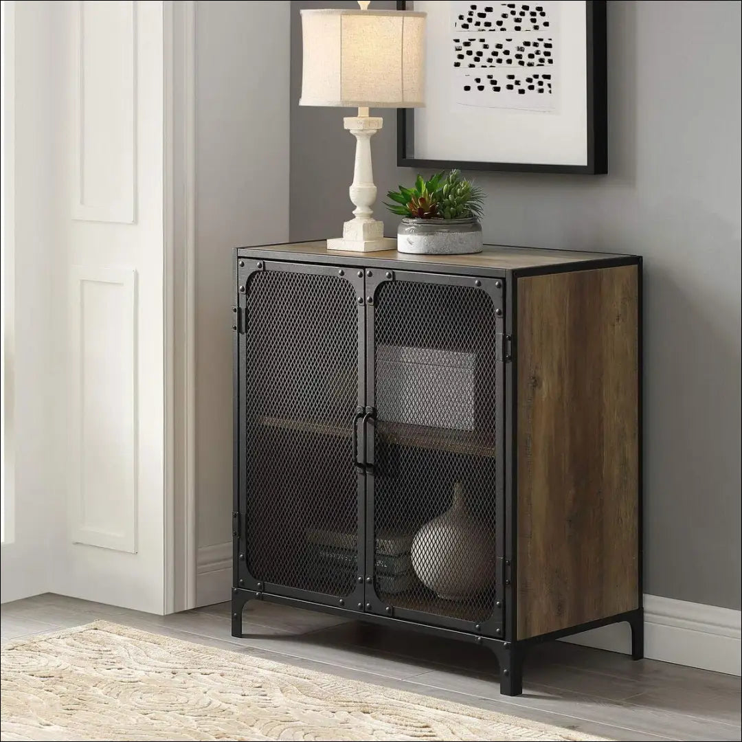 Komoda SI1584 - €173 Save 50% 100-200, __label:Pristatymas 1-2 d.d., color-juoda, color-ruda, komodos €100 to €200