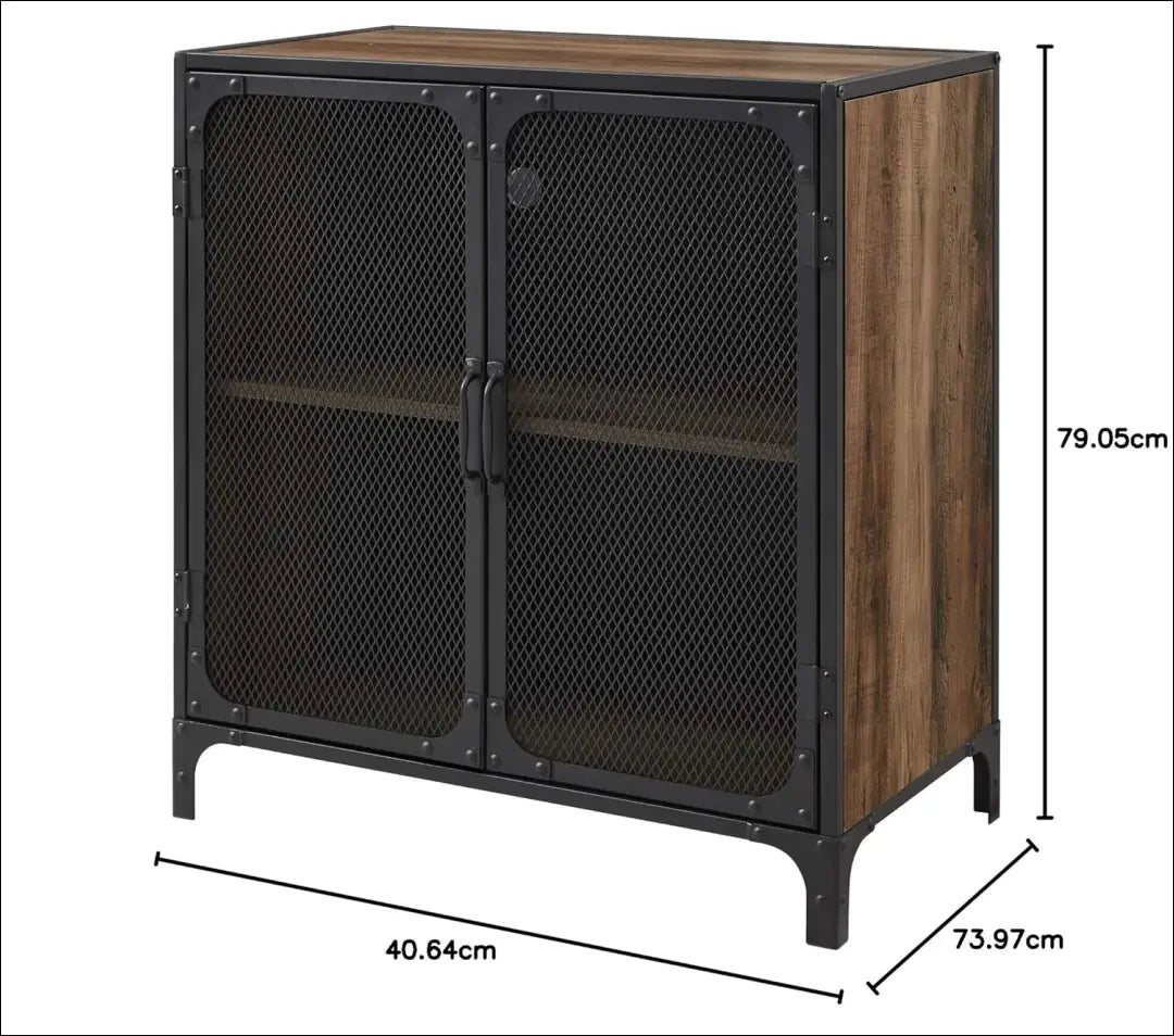 Komoda SI1584 - €173 Save 50% 100-200, __label:Pristatymas 1-2 d.d., color-juoda, color-ruda, komodos €100 to €200