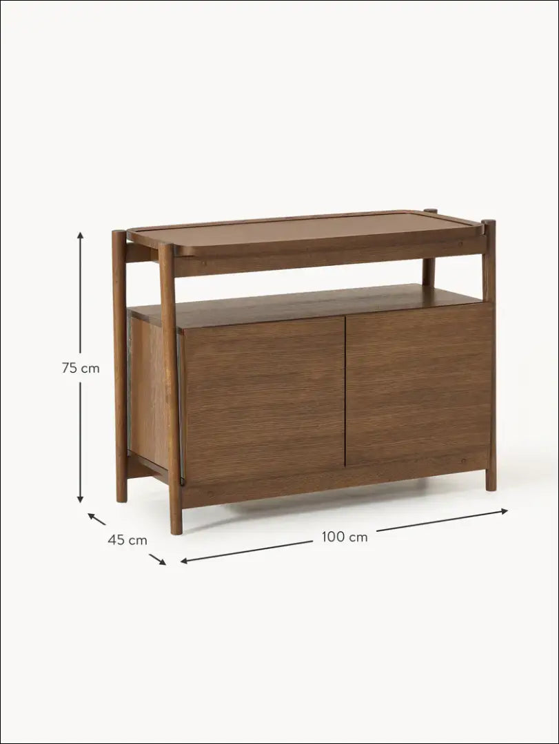 Komoda SI1781 - €405 Save 55% __label:Pristatymas 1-2 d.d., biuro-baldai, color-ruda, komodos, material-medzio-masyvas