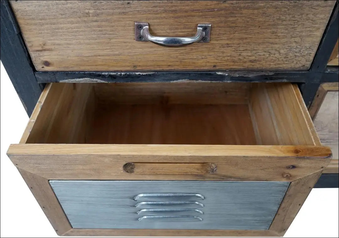 Komoda SI1881 - €390 Save 50% __label:Pristatymas 1-2 d.d., color-juoda, color-marga, color-margas, komodos Virš €200