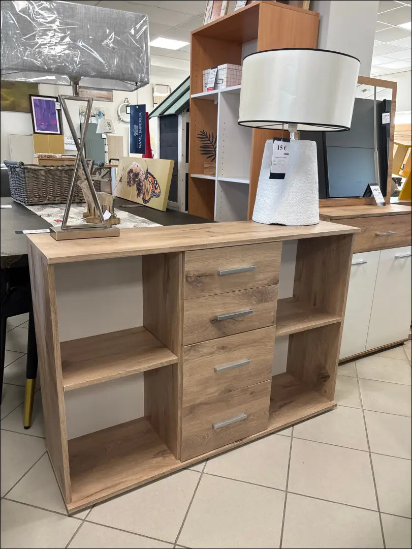 Komoda SI1914 - €48 Save 70% 25-50, __label:Pristatymas 1-2 d.d., color-ruda, material-mediena, pazeistas €25 to €50