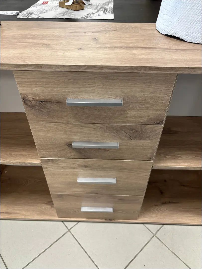 Komoda SI1914 - €48 Save 70% 25-50, __label:Pristatymas 1-2 d.d., color-ruda, material-mediena, pazeistas €25 to €50